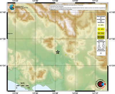 Mappa comuni con almeno 3 questionari