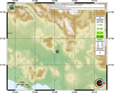 Mappa comuni con almeno 3 questionari