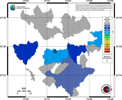 Mappa MCS - territori comuni