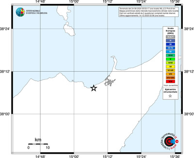 Mappa EMS - territori località