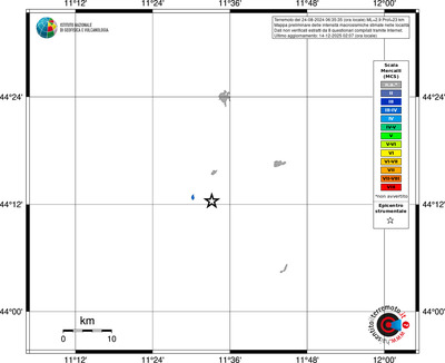 Mappa MCS - territori località