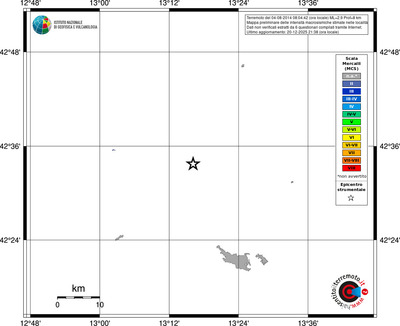 Mappa MCS - territori località