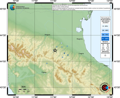 Mappa comuni con almeno 3 questionari