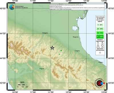 Mappa comuni con almeno 3 questionari