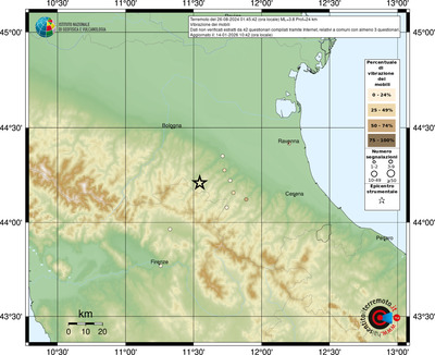 Mappa comuni con almeno 3 questionari