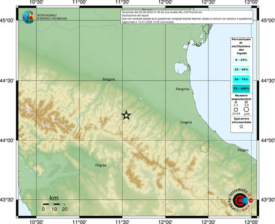 Mappa comuni con almeno 3 questionari