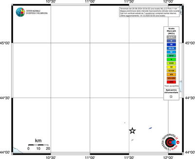 Mappa MCS - territori località