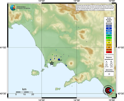 Mappa EMS - località