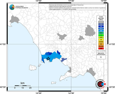 Mappa MCS riferita ai limiti comunali