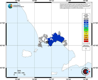 Mappa EMS - territori località