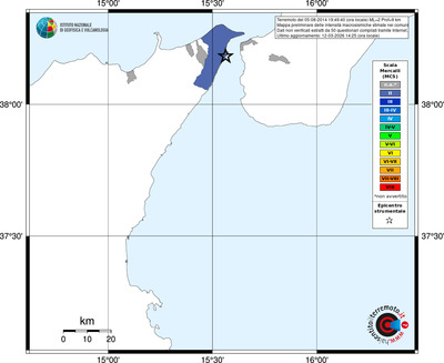Mappa MCS - territori comuni