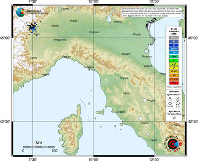 Mappa EMS - località