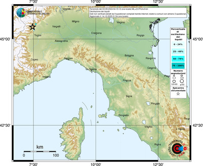 Mappa comuni con almeno 3 questionari