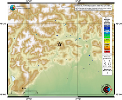 Mappa EMS - località