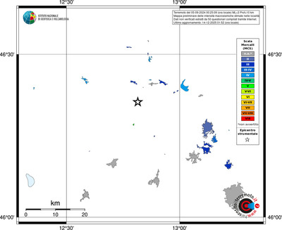 Mappa MCS - territori località
