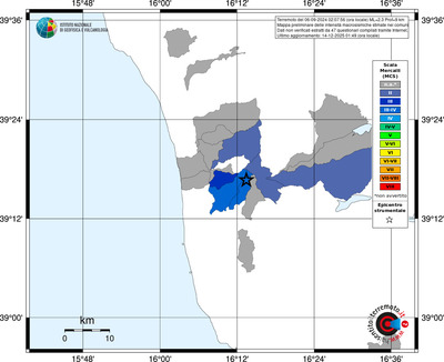 Mappa MCS - territori comuni