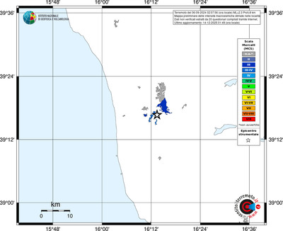 Mappa MCS - territori località