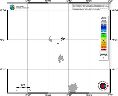 Mappa MCS - territori località