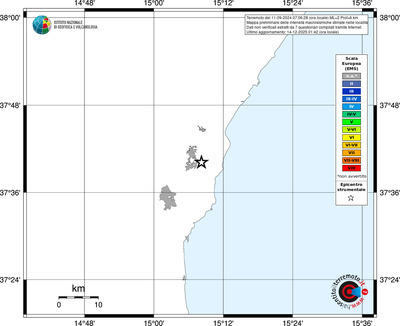 Mappa EMS - territori località