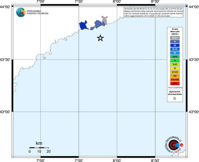 Mappa MCS - territori comuni