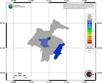 Mappa MCS - territori comuni