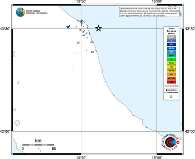 Mappa EMS - territori località