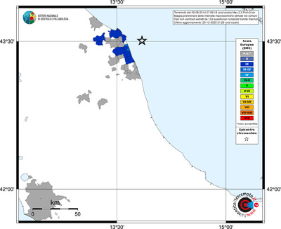 Mappa EMS - territori comuni
