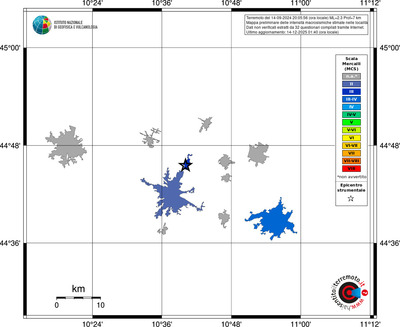 Mappa MCS - territori località