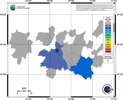 Mappa MCS - territori comuni