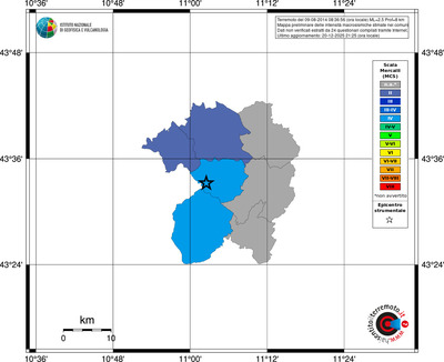 Mappa MCS - territori comuni
