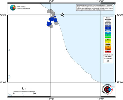 Mappa EMS - territori comuni