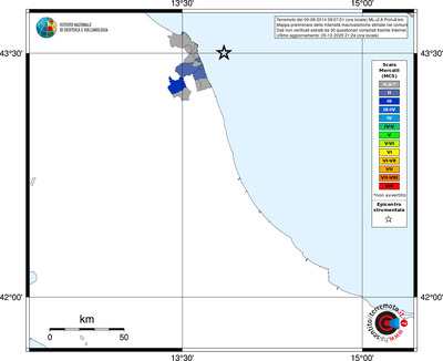 Mappa MCS - territori comuni