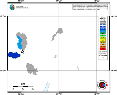 Mappa MCS - territori comuni
