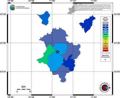 Mappa MCS - territori comuni