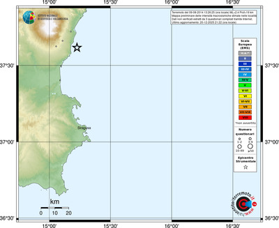 Mappa EMS - località