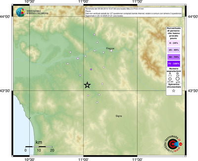 Mappa comuni con almeno 3 questionari