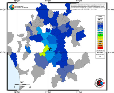 Mappa MCS - territori comuni