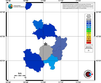 Mappa MCS - territori comuni