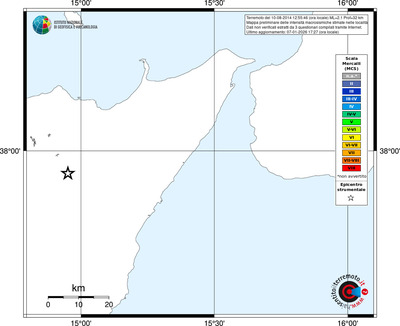 Mappa MCS - territori località