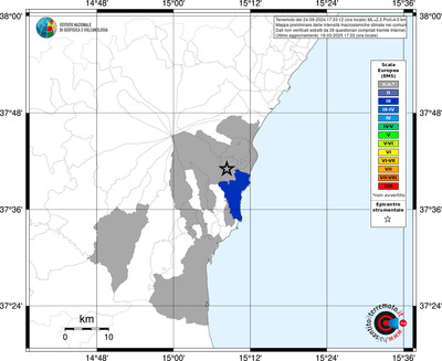 Mappa EMS - territori comunali