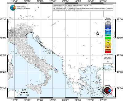 Mappa EMS riferita ai limiti comunali