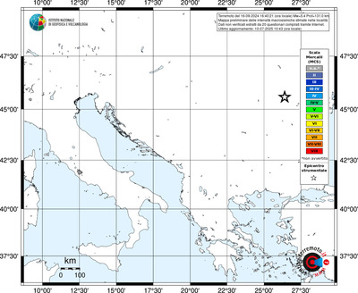 Mappa MCS - territori delle località
