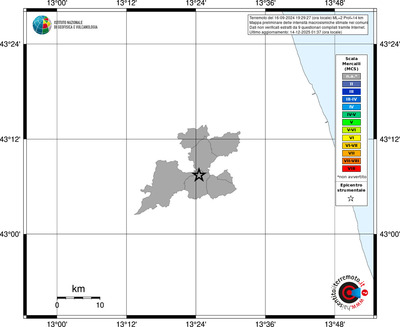 Mappa MCS - territori comuni