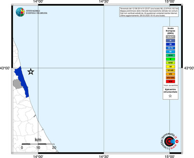 Mappa EMS - territori comunali