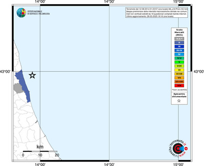 Mappa MCS - territori comunali