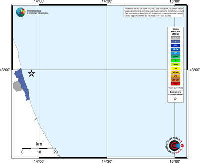 Mappa MCS - territori comuni