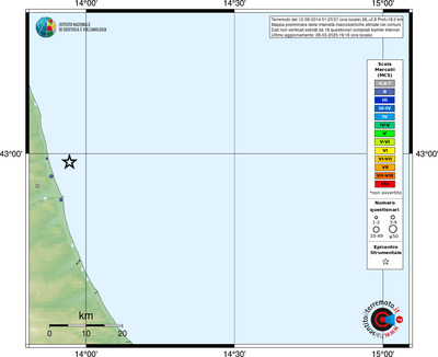 Mappa MCS - comuni