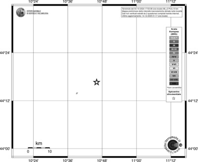 Mappa EMS - territori località