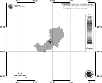 Mappa MCS - territori comuni