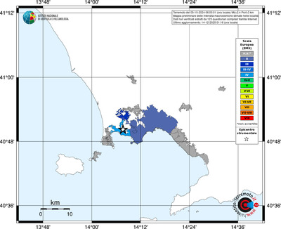 Mappa EMS - territori località